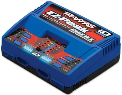 Produktbild von Traxxas TRX2972GX Schnell-Ladegerät DUAL EZ-Peak Plus 8-Amp NiMH-Lipo (iD Akku-Erkennung)