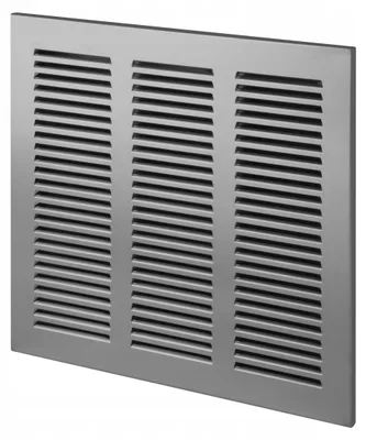 Produktbild von Awenta Velite Lüftungsgitter Edelstahl Quadratisch Silber MVA7I