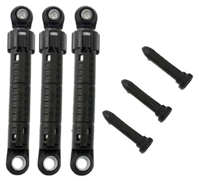 2er-Set Waschmaschinen-Stoßdämpfer, 290 mm, passend für Bosch/Siemens