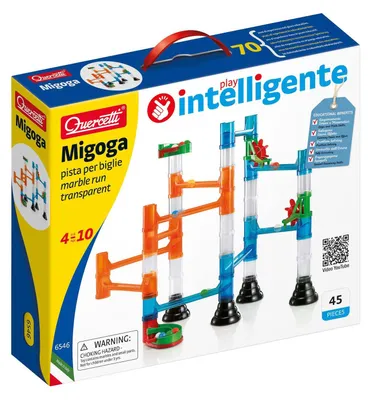 Image de Quercetti Knikkerbaan Migoga transparent, 45pcs.