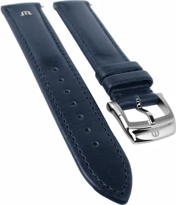 Produktbild von Maurice Lacroix Eliros Elegant | Ersatzband Kalbsleder, d.blau 33355, Stegbreite:16mm