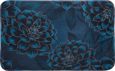 Produktbild von SANILO® Badteppich Dahlien 50 x 80 cm