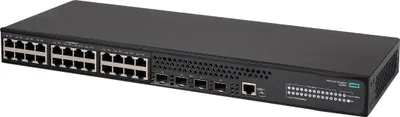 Produktbild von HPE Networking Comware Switch 48G 4SFP+ EI 5140, Managed, L3, Gigabit Ethernet (10/100/1000), Power over Ethernet (PoE), Rack-Einbau, 1U