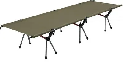 Zdjęcie produktu dla Łóżko pojedyncze 190 x 68 cm, zielone, składane