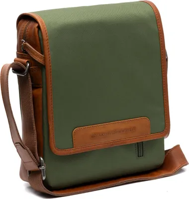 Produktbild von The Chesterfield Brand Umhängetasche Mikeli Flapoverbag Olive Green olivgrün