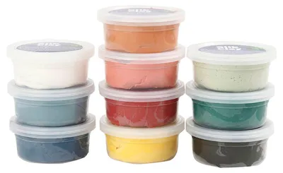 Produktbild von Silk Clay, Pastellfarben, 10-teilig