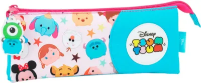 Produktbild von Disney Tsum Tsum Kinder Mädchen Federtasche SG10078 (Einheitsgröße) (Mehrfarbig)