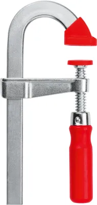 Produktbild von Leicht?Schraubzwinge in U?Form LMU20/5 (rot/silber, 200 / 50)