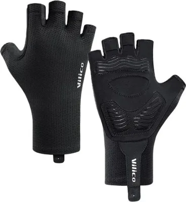 Produktbild von INF Halbfinger Fahrradhandschuhe - Touchscreen, Atmungsaktiv, Anti-Rutsch L