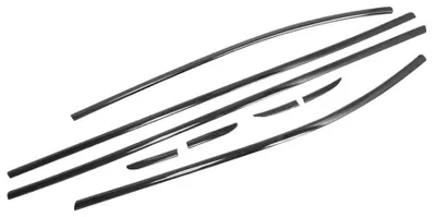 Produktbild von OMAC Zier- / Schutzleiste Türscheibe Fensterleiste 6116141B Fenster Ein-/Anbau für RENAULT Clio IV Schrägheck (BH) für Renault Clio Hatchback