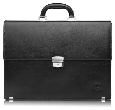 Produktbild von Herren Leder Hand und Schulter Aktentasche elegant schwarz Paolo Peruzzi S-43-BL
