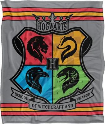 Image de Harry Potter - Couverture "Witchcraft And Wizardry", Armoiries de Poudlard TV18620 (Taille unique) (Coloré)