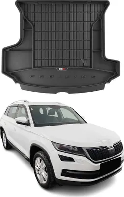 Immagine prodotto di OMAC rivestimento del bagagliaio in gomma per Skoda Kodiaq 2016-2025 rivestimento del bagagliaio in TPE nero
