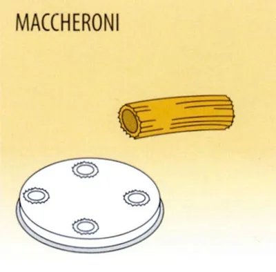Produktbild von Nudelform Maccheroni für Nudelmaschine 2,5kg bis 4kg