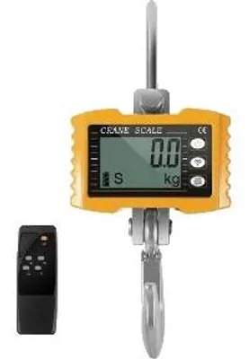 Produktbild von Hängewaage, 1000kg Tragfähigkeit, LCD-Display, Gelb