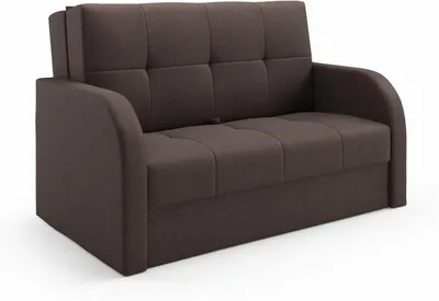 Zdjęcie produktu dla LIKMA Brązowa Sofa 3 osobowa Amerykanka Togo 155x90x100 cm z Funkcją Spania, Pojemnikiem na Pościel, Sofa w Tkaninie Inari