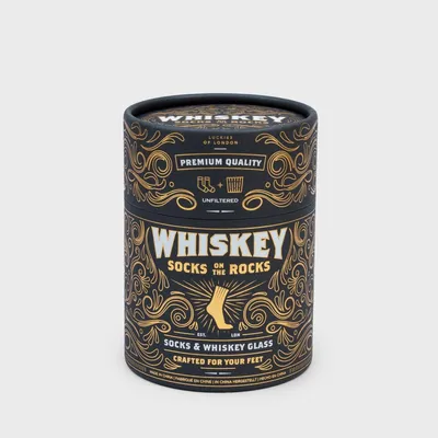 Produktbild von Whiskyglas und Socken-Set, Geschenk für Kerl, Gadget, Getränke