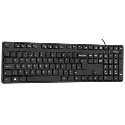 Produktbild von Targus - Tastatur - antimikrobiell - antimicrobial - USB - QWERTY - GB - Schwarz