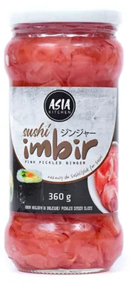 Image de Gingembre mariné rose, 360 g - Asia Kitchen
