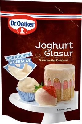 Produktbild von Oetker Joghurt Glasur 0,15 Kg