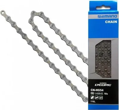 Obrázek produktu pro Řetěz Shimano HG54 10 rychlostí s řetězovým čepem 116 článků