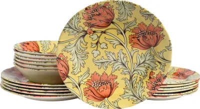 Produktbild von CreaTable, 24022, Florentina Bunt, Tellerset 18-tlg, Steingut