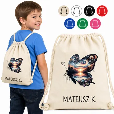 Obrázok produktu pre Taška Na Šport – Motýľ Z Lesejného Jazera
