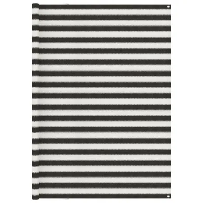 Productafbeelding van Living Store tenttapijt, 250x350 cm, antraciet en wit