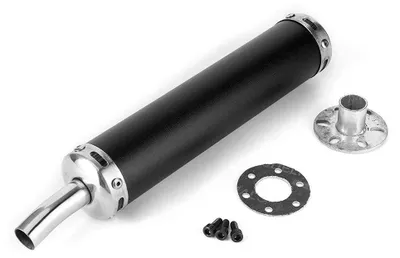 Produktbild von Solidchoice – Auspuffdämpfer aus Edelstahl für 2-Takt-Motorräder