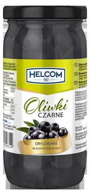Obrázok produktu pre Helcom Čierne olivy bez kôstok 370g