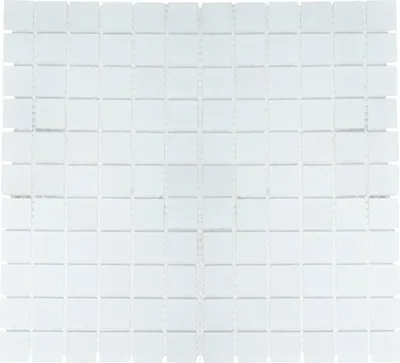Produktbild von Glasmosaik CM 4045 weiß matt 30,2x32,7 cm