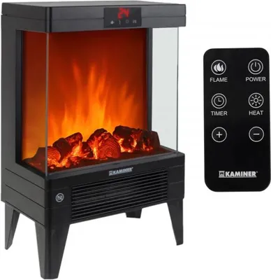 Produktbild von Kaminer 26400 Elektrischer Kaminofen mit Heizfunktion, 2000 W