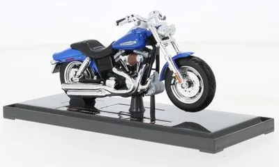 Produktbild von Maisto MAI20-21905BLUE - 1/18 - Harley Davidson FXDFSE CVO Fat Bob blau 2009 - Neu