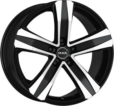 Obrázok produktu pre Zliatinové kolesá MAK STONE 5 7.5x18 5x118 ET 45 BLACK MIRROR