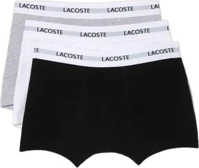 Produktbild von Lacoste 3er Pack Baumwollstrümpfe, Mehrfarbig XL