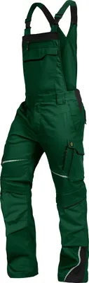 Produktbild von Leibwächter Latzhose Flex-Line FLEXL Gr. 58 grün/schwarz