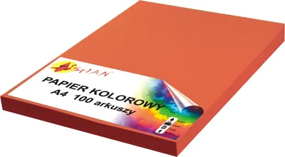 Produktbild von Farbpapier A4 120g hellrot 100 Blatt