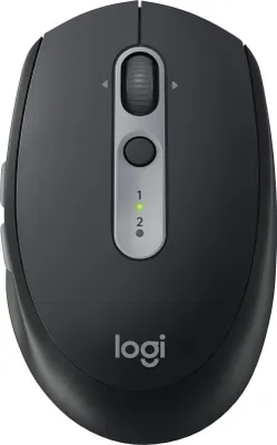 Obrázok produktu pre Logitech M590 Multi-Device Silent, Pravoruké, Optický, RF Wireless + Bluetooth, 1000 DPI, Grafit