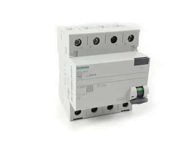 Immagine prodotto di Siemens 5SV43440 RCD 40A 0,03A 400V 4 poli AC