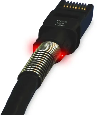 Produktbild von Patchsee Patchkabel PCI-6Patch PCI6-DPU/40, UTP, Cat.6a, schwarz, 12,2 m (PCI6-DPU/40)