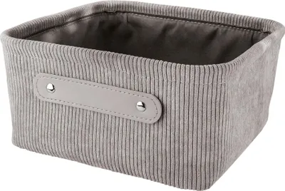 Produktbild von Kleine Wolke Aufbewahrungskorb BEDFORD Platinfarben M