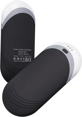Productafbeelding van Elektrische handwarmers - Set van 2 - Oplaadbaar - 3 warmtestanden - Rondom warmte