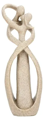 Produktbild von Sandstein Statue der Liebenden, Handgefertigte Skulptur für Zuhause und Hochzeiten