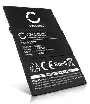 Immagine prodotto di CELLONIC 1x Batteria compatibile con Apple iPad 4, 3 Gen. - A1430