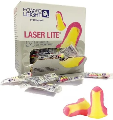 Produktbild von Honeywell LaserLite Schaumstoff-Gehörschutzstöpsel 25 Paar
