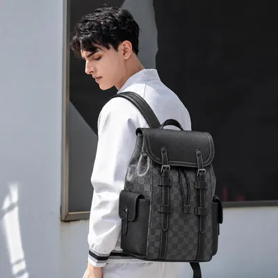 Produktbild von Rucksack Herren,Schulrucksack,Groß Laptop Rucksack Damen 15,6 Zoll, KI-generiertes Bild