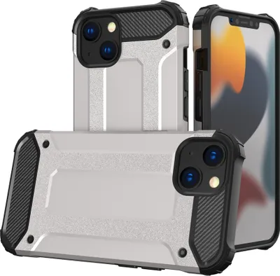 Produktbild von Hybrid Armor Hülle, für iPhone 13 mini, Silber