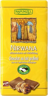 Produktbild von Rapunzel Nirwana Schokolade mit Trüffelfüllung 100g