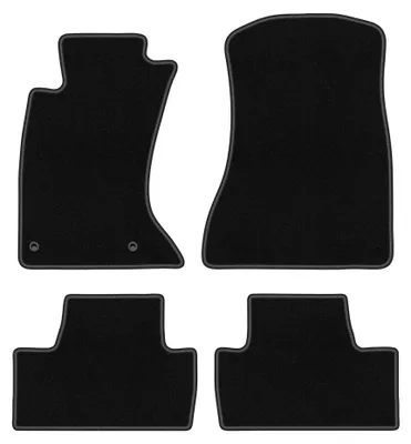 Imagen del producto de Alfombrillas de moqueta punzonada para Lexus IS II 4WD 2005-2013 (sedán) – juego de 4 piezas, negras, a medida – Wielganizator BASIC