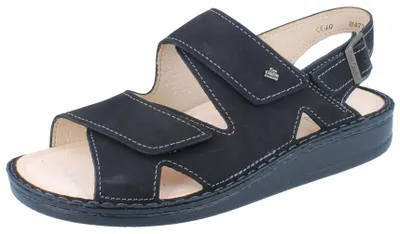 Produktbild von FINN COMFORT Toro Soft Herren Sandale schwarz Nubukleder - Größe: 46